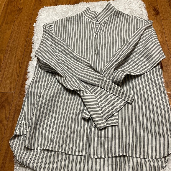 FRAME button up stripped shirt - Picture 11 of 12